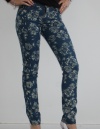 Rose Print Jeans