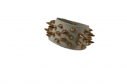 White Studded Cuff